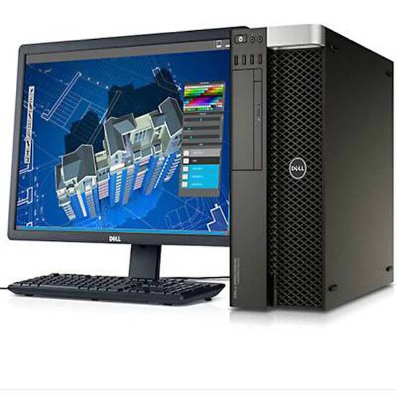 戴尔(DELL) T5810 图形工作站E5-1603 V3/4G DDR4/500G/DVDRW/NVS315键鼠戴尔T5810服务器